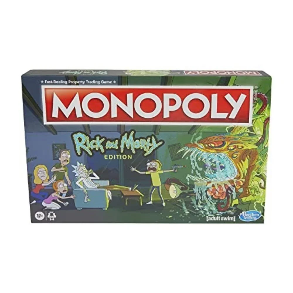 Hasbro Monopoly: Rick and Morty Edition Board Game